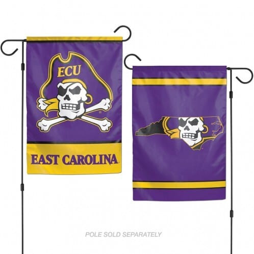 East Carolina Pirates Flag 12x18 Garden Style 2 Sided Z157-3208514177