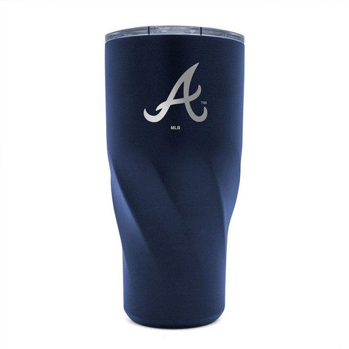 Atlanta Braves Tumbler 30oz Morgan Stainless Z157-9416649388