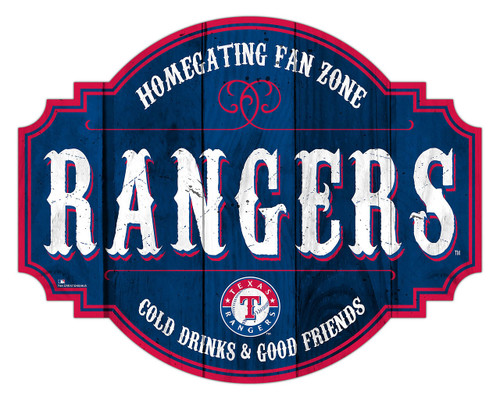 Texas Rangers Sign Wood 12 Inch Homegating Tavern Z157-7846118552