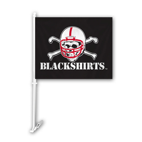Nebraska Cornhuskers Flag Car Style Blackshirts Design Z157-2324558945