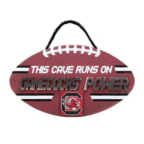 South Carolina Gamecocks Sign Wood Football Power Design Z157-9279702773