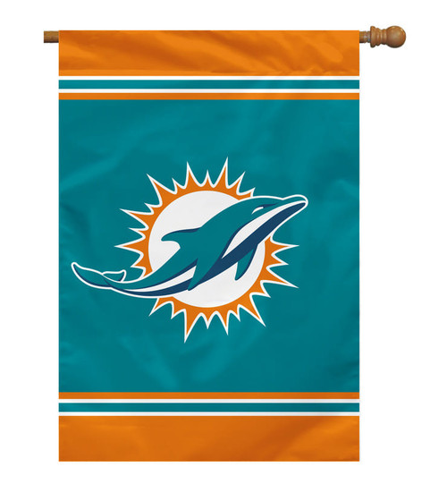 Miami Dolphins Flag 28x40 House 1-Sided CO Z157-2324594637