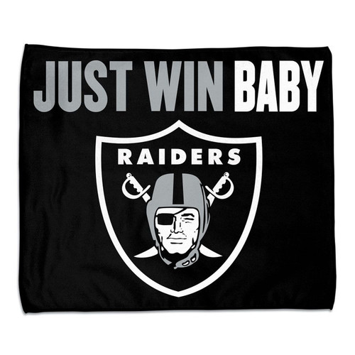 Las Vegas Raiders Towel 15x18 Rally Style Full Color Z157-9960626052