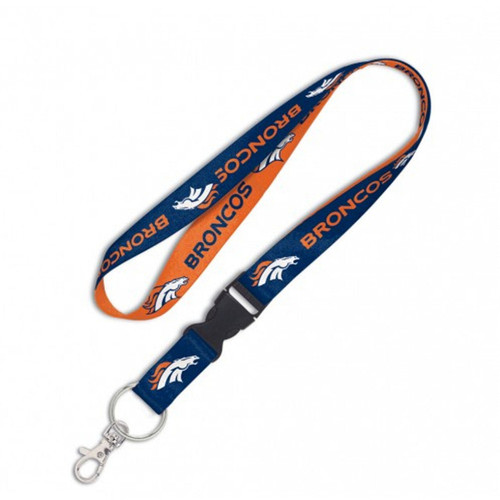 Denver Broncos Lanyard with Detachable Buckle Z157-3208593596