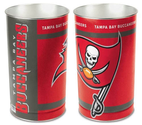 Tampa Bay Buccaneers Wastebasket 15 Inch Z157-1094382013
