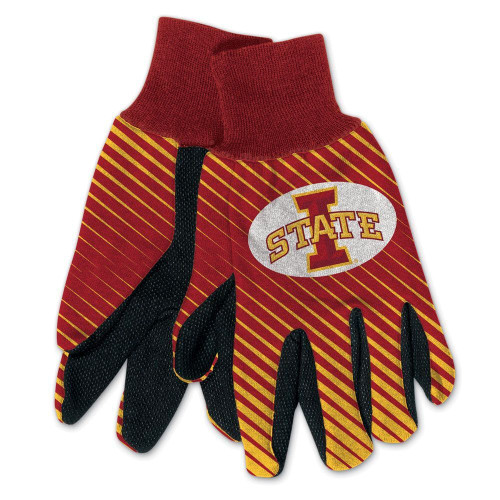 Iowa State Cyclones Gloves Two Tone Style Adult Size Z157-9960615131