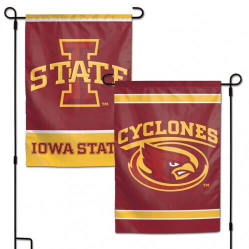 Iowa State Cyclones Flag 12x18 Garden Style 2 Sided Z157-3208516108