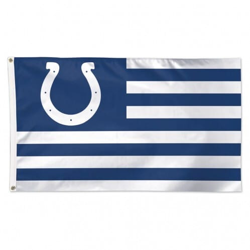 Indianapolis Colts Flag 3x5 Deluxe Americana Design Z157-3208567247