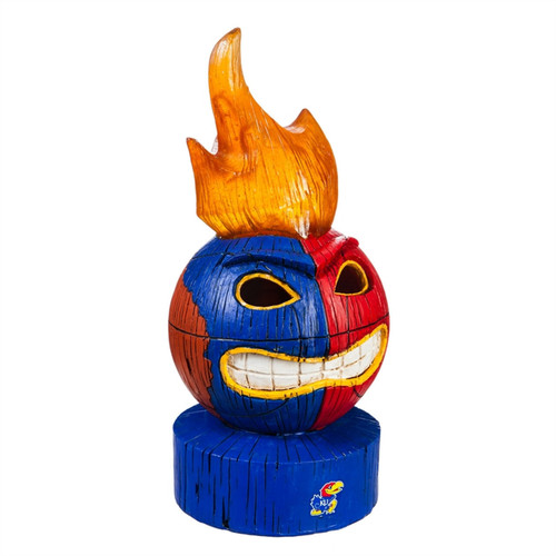 Kansas Jayhawks Statue Lit Team Basketball - Special Order Z157-841282790