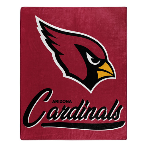 Arizona Cardinals Blanket 50x60 Raschel Signature Design Z157-9060427014
