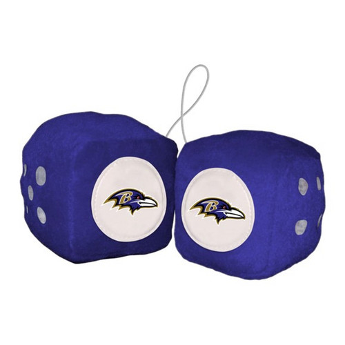 Baltimore Ravens Fuzzy Dice Z157-8162002199