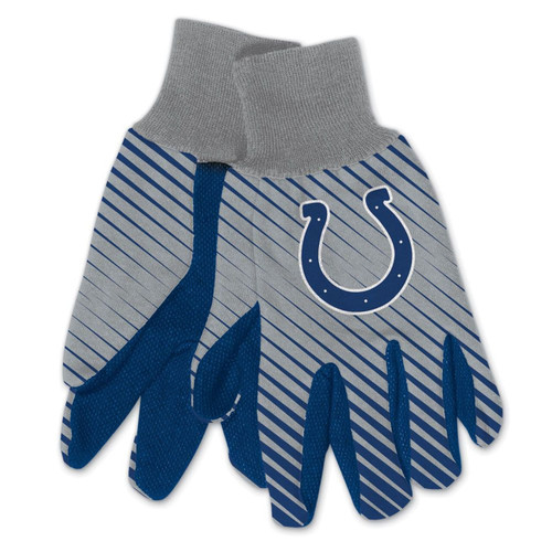 Indianapolis Colts Two Tone Adult Size Gloves Z157-9960690665
