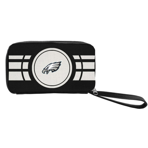 Philadelphia Eagles Wallet Ripple Zip Style Z157-8669901101