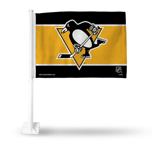 Pittsburgh Penguins Flag Car Z157-9474611355
