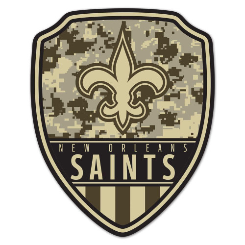 New Orleans Saints Sign Wood 11x14 Shield Shape Z157-9416662388