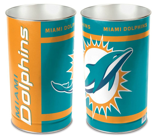 Miami Dolphins Wastebasket 15 Inch Z157-1094382023