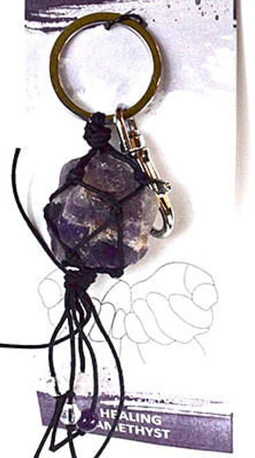 Healing/ Amethyst keychain H558-JKHEA