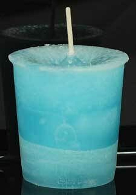 Dreams Herbal votive - light aqua H558-CVHDRE