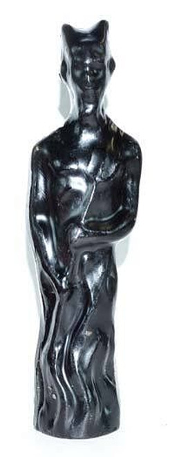 7 1/2" Devil Black candle H558-CDEVB