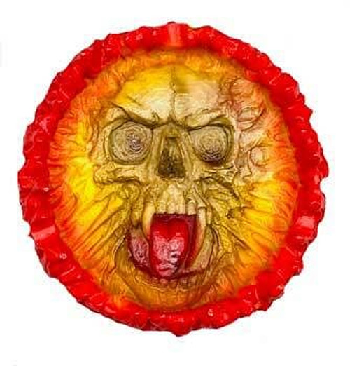 5" Sire Skull ashtray H558-FAT3156