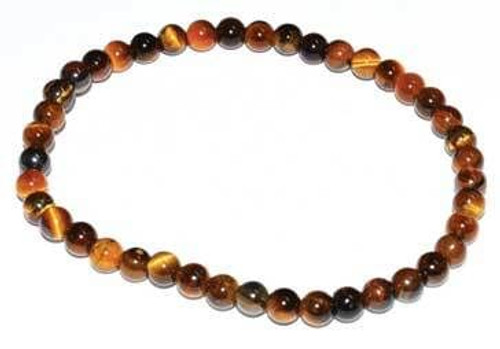 4mm Tiger Eye, Yellow H558-JB4TEY