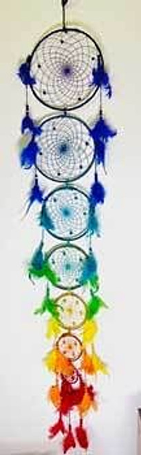 55" Chakra dreamcatcher H558-RDC010