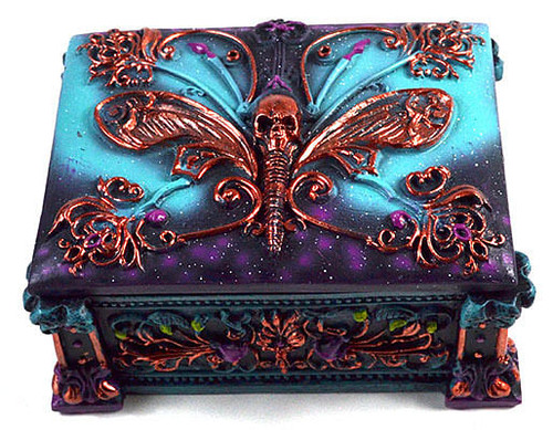 3 1/2"x 5" Death Moth box H558-FB3457