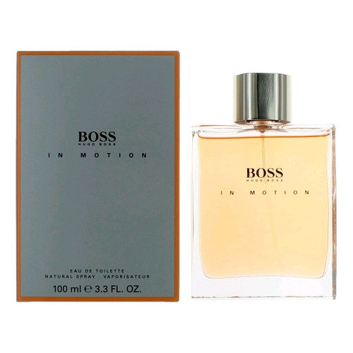 Boss in Motion by Hugo Boss, 3.3 oz Eau De Toilette Spray for Men R654-ambosim33s