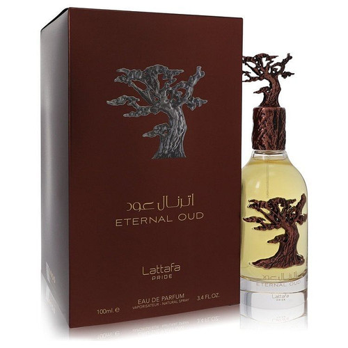 Lattafa Eternal Oud Pride by Lattafa Eau De Parfum Spray (Unisex) 3.4 oz (Women) V728-562172