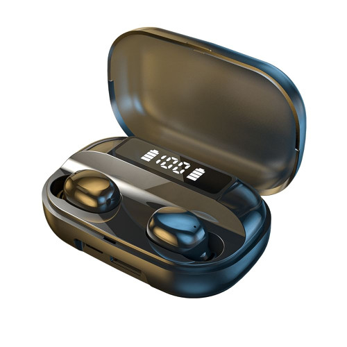 Tws Wireless  Headset Hifi Stereo 5.0 Bluetooth-compatible In-ear Earbuds Hands-free High-definitio K484-PEL_0KRFB3GX