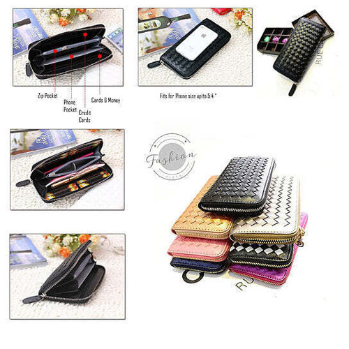 Color: WONDERFUL WHITE - WEAVER'S MAGIC Fashion Clutch In 8 Colors K290-50152137949457