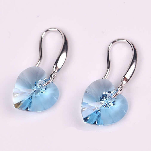 Color: DIAMOND CRYSTAL HEART - See Through My Heart The Crystal Clear Elements Earrings K290-50820820795665