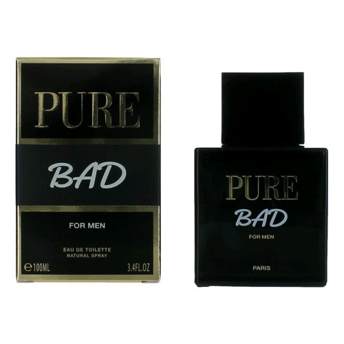 Pure Bad by Karen Low, 3.4 oz Eau De Toilette Spray for Men R654-ampub34s