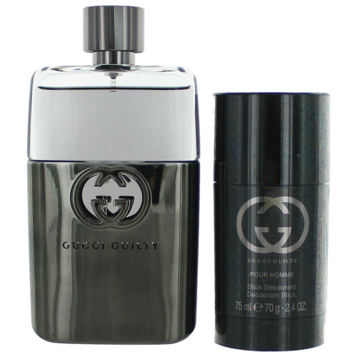 Gucci Guilty Pour Homme by Gucci, 2 Piece Gift Set for Men R654-amggucg2