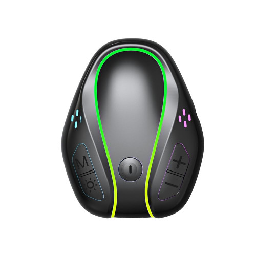 3.5aux Bluetooth 5.3 Audio Receiver with Colorful Led Backlight Wireless Music Audio Transmitter Ad K484-PEL_0O6AXRUK