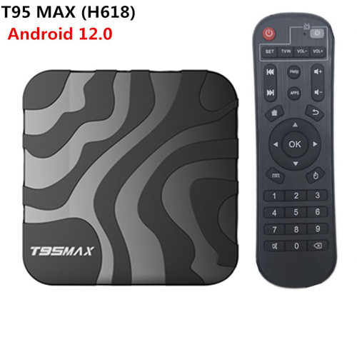 T95max Android 12 Smart Tv Box H618 2.4g 5g Wifi Bluetooth-compatible Network Set Top Box black EU  K484-PEL_0OUTJCSJ