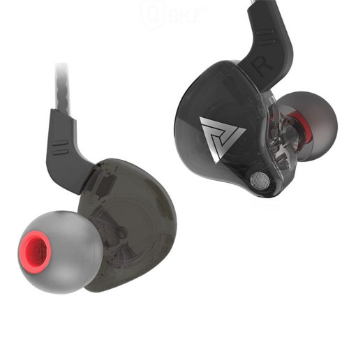 Hi-fi Sports Headphones 3.5mm In-ear Earphone Qkz Ak6 Copper Driver Black K484-PEL_0NKA8YQQ