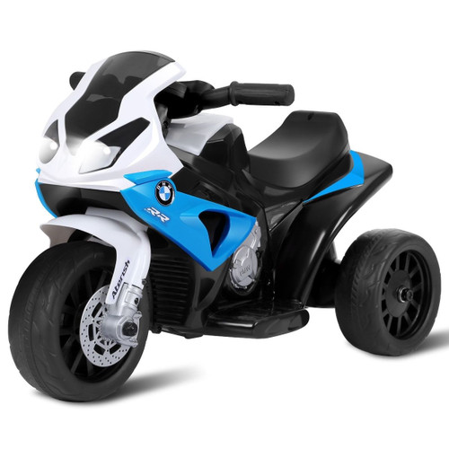 6V Kids 3 Wheels Riding BMW Licensed Electric Motorcycle-Blue - Color: Blue D681-TY327662BL