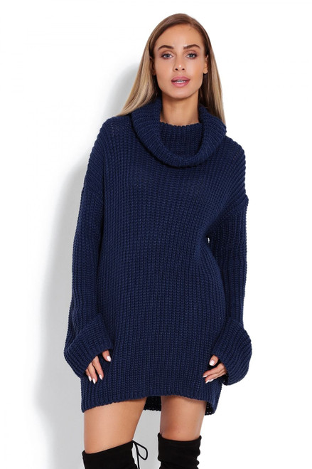 navy blue - Long jumper model 122930 PeeKaBoo U704-122930