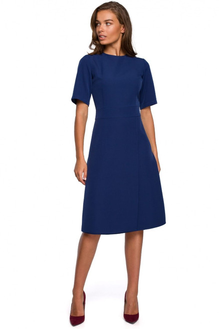navy blue - Daydress model 149234 Stylove U704-149234 navy blue - Daydress model 149234 Stylove U704-149234