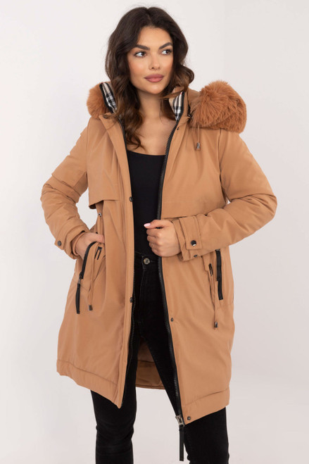brown - Jacket model 202563 Factory Price U704-202563