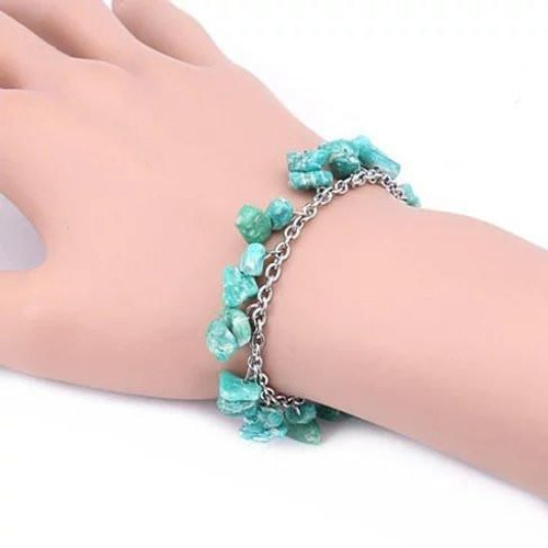 Turquoise Beach Muse Bracelet As Well As Anklet K290-18332702661
