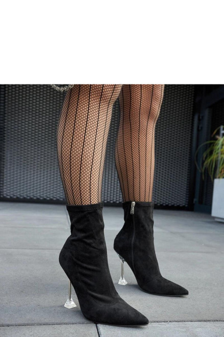 black - Heel boots model 205091 Solea U704-205091