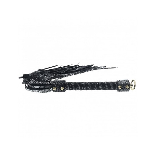 Ouch Florence Collection Flogger Black A451-90790