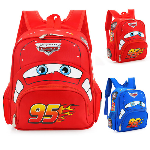 Disney  car children's bag kindergarten  boy safety backpack primary school students 3-6 years old F640-3256803809528511