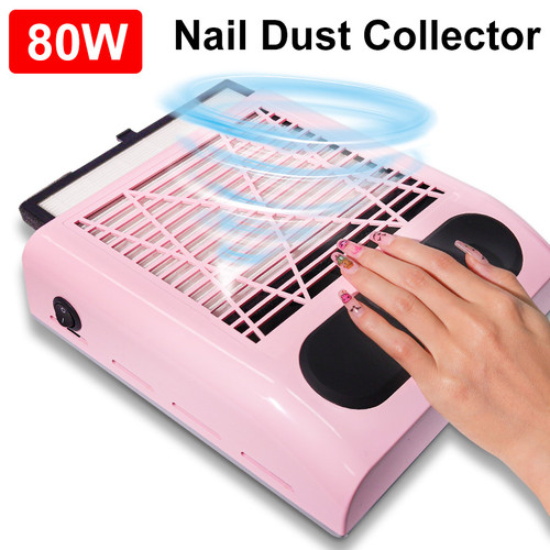 Upgrade Nail Dust Collector Extractor Fan For Manicure Machine Powerful Nail Vacuum Cleaner With Re F640-3256806788755310