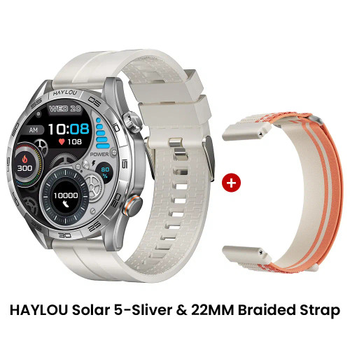 Color: MULTI, Ships From: CHINA - New! HAYLOU Solar 5 Voice Calling Smartwatch 1.58'' AMOLED Displa F640-12000044615783312