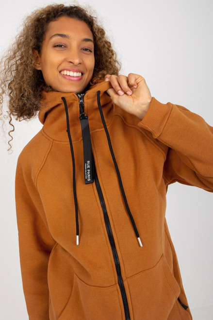 brown - Sweatshirt model 172517 Rue Paris U704-172517