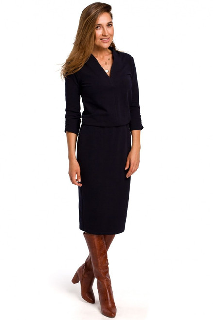 navy blue - Daydress model 135930 Stylove U704-135930