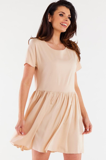 beige - Daydress model 196610 awama U704-196610